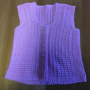 Hand-Knitted Vest for kids